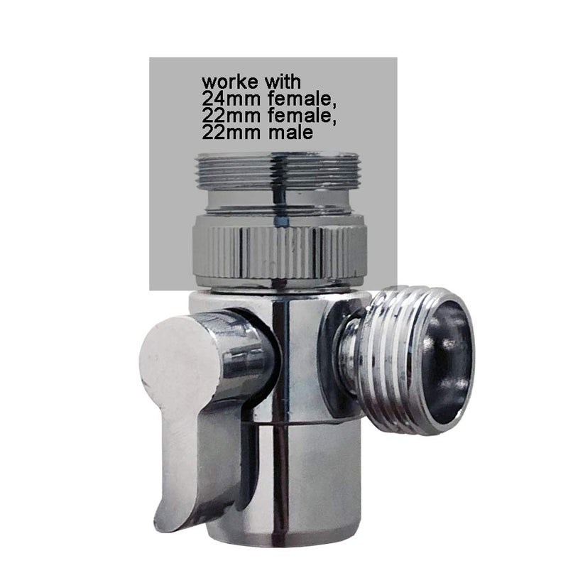 MissMin faucet to shower hose diverter to Dishwasher Snap,aerator quick connect to hand bidet and shower,for bathroom/kitchen sink - Image 4